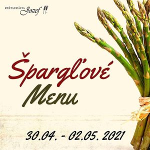 Špargľové menu 30.04.2021 – 02.05.2021

Ahojte priatelia

o chvíľu tu máme víkend a my sme si pre Vás pripravili jedlo doplnené o Špargľové menuz naše